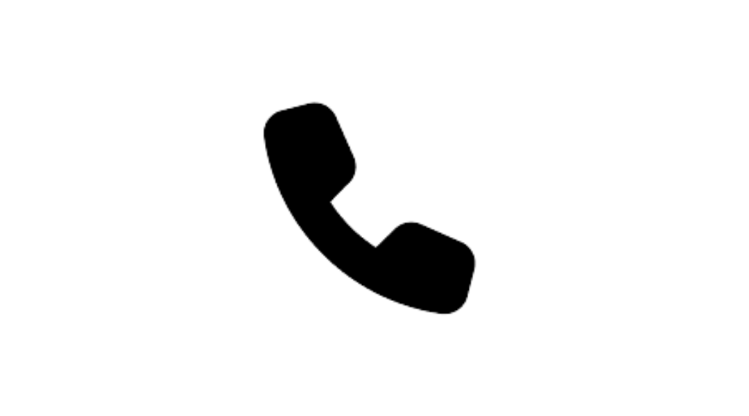 Telefon ikon for kontaktoplysninger