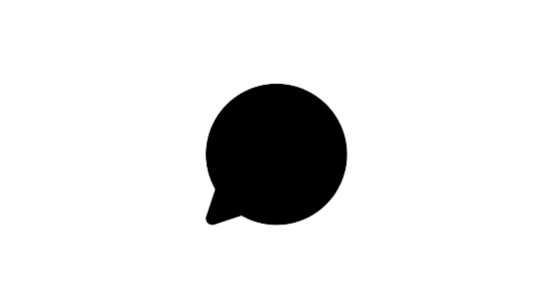 Chat ikon for kontaktoplysninger